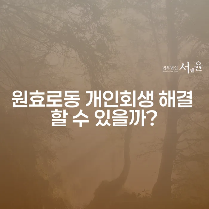 원효로동 개인회생 해결 할 수 있을까?