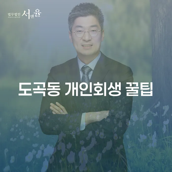 도곡동 개인회생 꿀팁