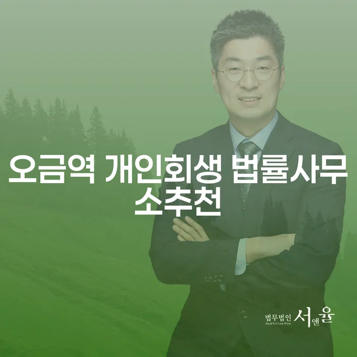 오금역 개인회생 법률사무소추천