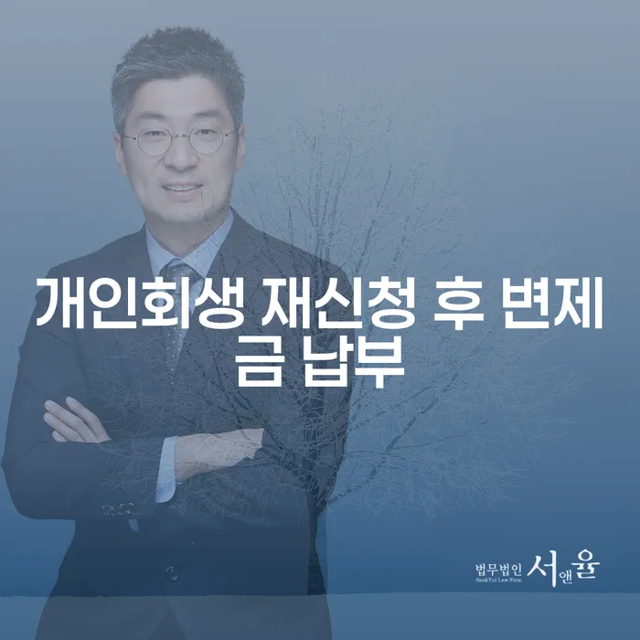 개인회생 재신청 후 변제금 납부, 무엇을 준비해야 할까요?