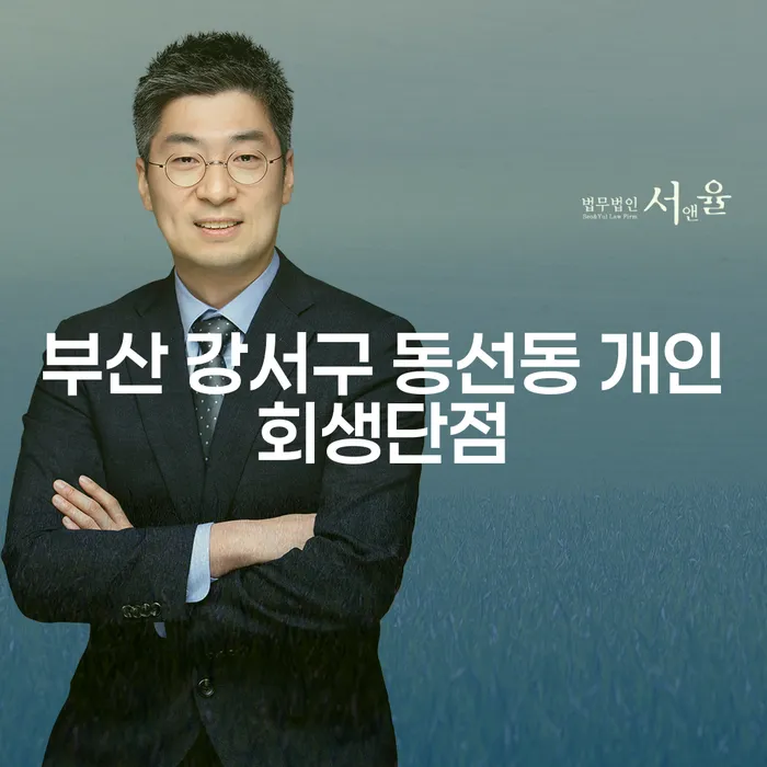 부산 강서구 동선동 개인회생의 단점은 무엇일까요?
