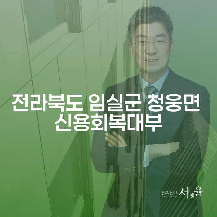 전라북도 임실군 청웅면에서 신용회복과 대출 5억원 개인회생을 어떻게 해결할까요?